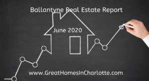 Ballantyne/28277 Zip Code Housing Market Report June 2020