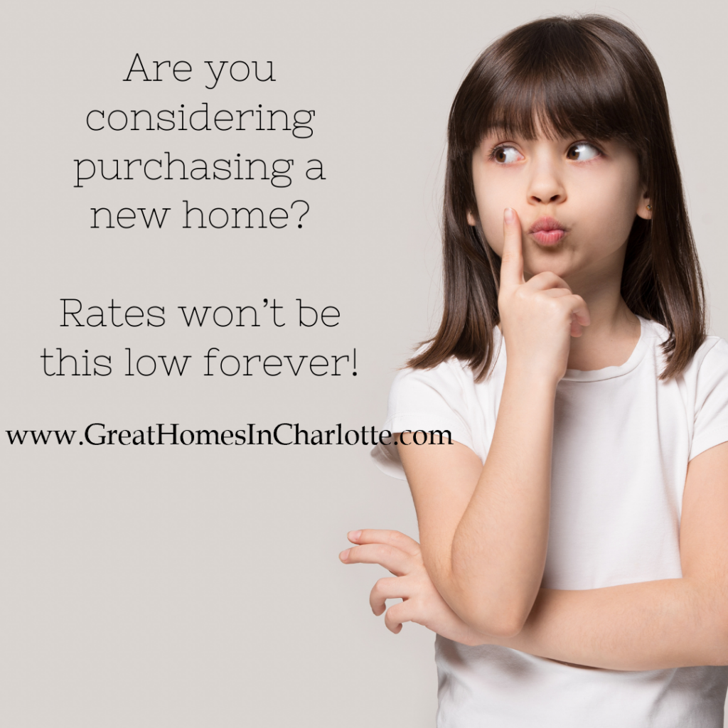 thinking about buying a home while interest rates are low?