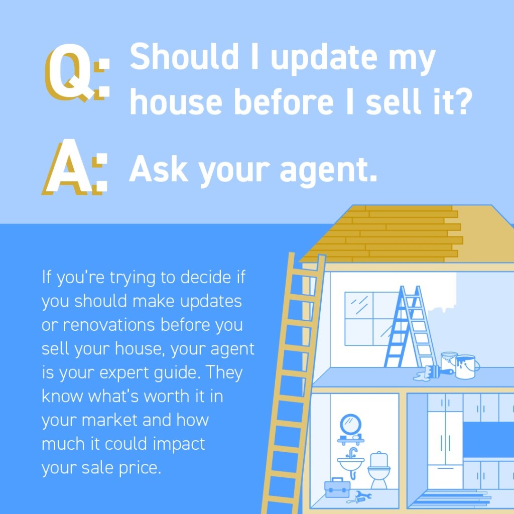 Should You Update Your Home Before Selling It