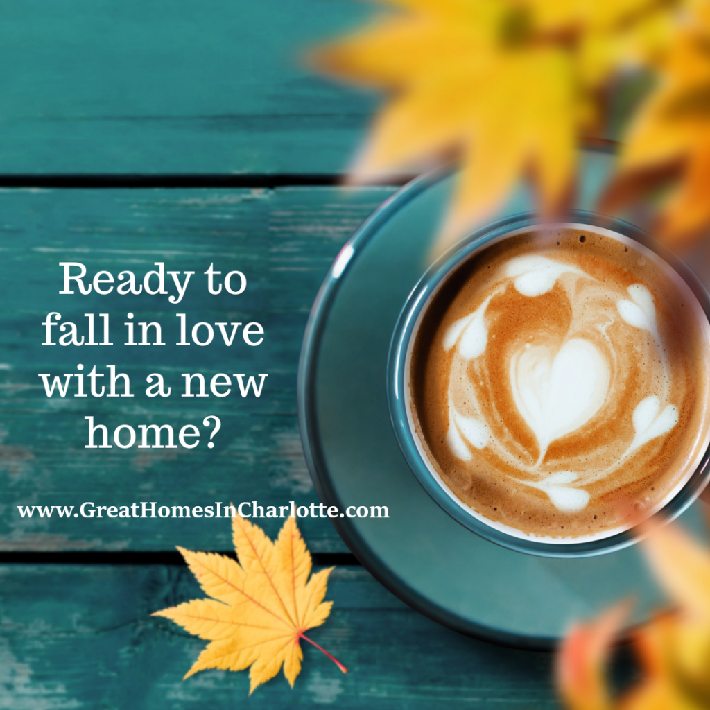 Ready to fall in love with a new Charlotte area home this fall?