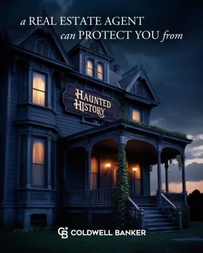 Worried about buying a haunted house? Your real estate agent can help protect your.